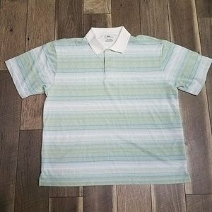 PGA Tour Striped Golf Polo